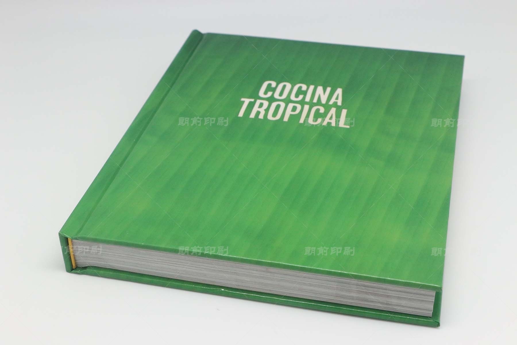 COCINA TROPICAL 硬殼方脊精裝書印刷